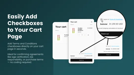 Saio: Terms and Conditions screenshot