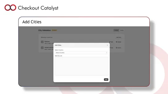 Checkout Catalyst screenshot