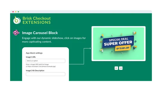 Brisk Checkout Customizer screenshot