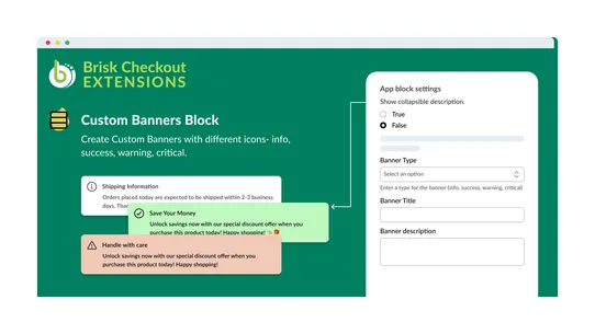 Brisk Checkout Customizer screenshot