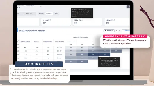 DataDrew LTV : Lifetime Value screenshot