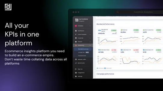 DataDrew Analytics : LTV &amp; CAC screenshot