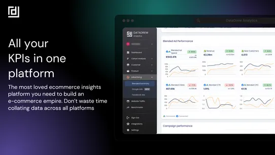 DataDrew Analytics : LTV &amp; CAC screenshot