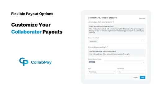 CollabPay: Multi Vendor Payout screenshot