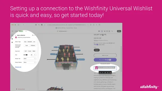 +Wishfinity Social Wishlist screenshot