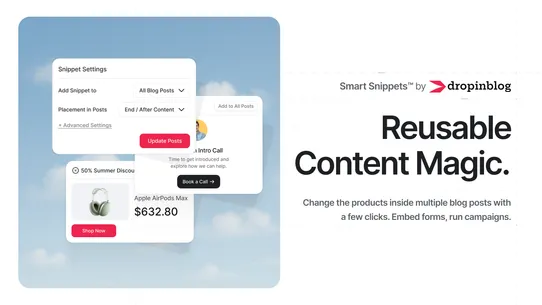 DropInBlog All‑in‑One Blog App screenshot
