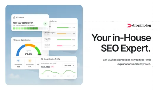 DropInBlog All‑in‑One Blog App screenshot