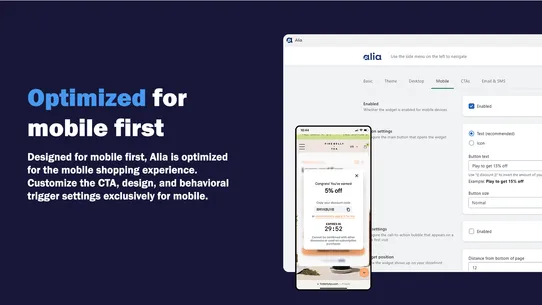 Alia: Email &amp; SMS Popups screenshot