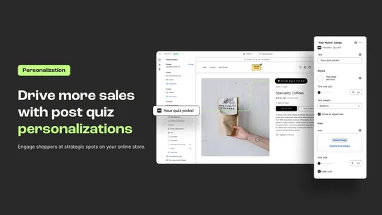 Quiz Kit: AI Product Finder screenshot