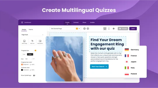 Quizell AI Quiz &amp; Form Builder screenshot