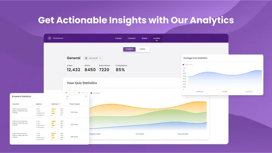 Quizell AI Quiz &amp; Form Builder screenshot