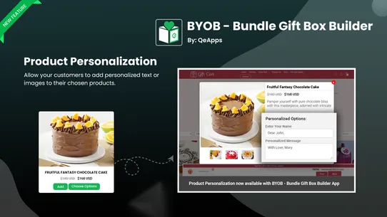 BYOB ‑ Bundle Gift Box Builder screenshot