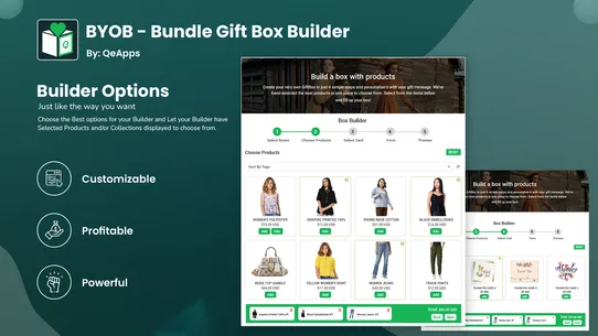 BYOB ‑ Bundle Gift Box Builder screenshot