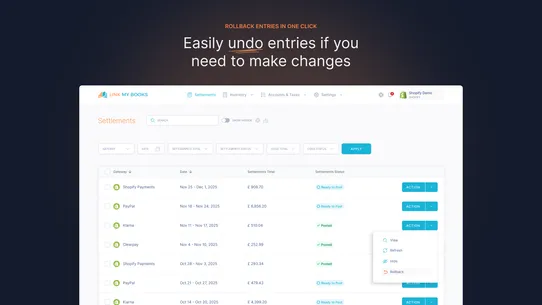 Link My Books for Xero &amp; QBO screenshot