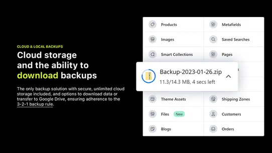 BackupMaster Backups screenshot