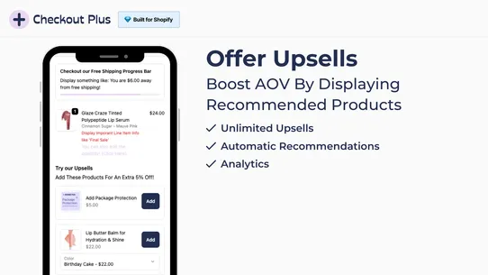 Checkout Plus screenshot