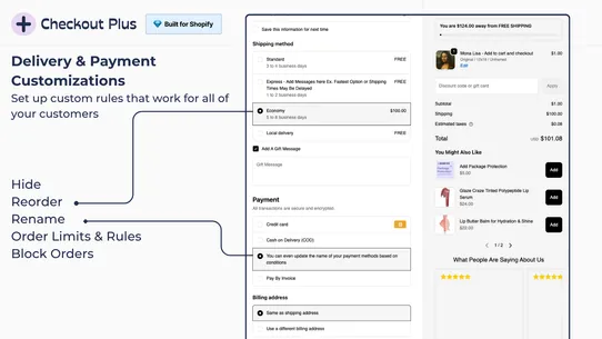 Checkout Plus screenshot