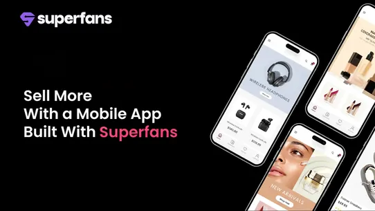 Superfans ‑ Mobile App Builder screenshot