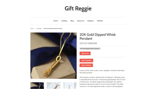 Gift Reggie: Gift Registry screenshot