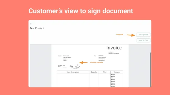 Waivers E‑Signatures‑SignPanda screenshot