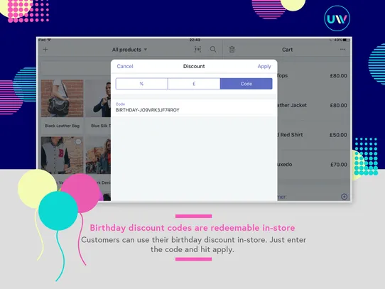 Happy Birthday by Union Works screenshot