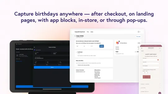 Happy Birthday Emails by UW screenshot