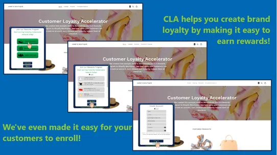 CLA:  Loyalty Accelerator screenshot