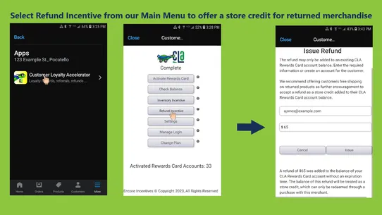 CLA:  Loyalty Accelerator screenshot