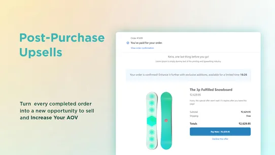 Custlo ‑ Customer accounts app screenshot