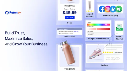 Retenzy Loyalty Reward Program screenshot