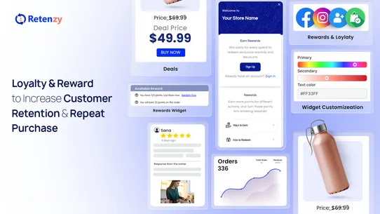 Retenzy Loyalty Reward Program screenshot