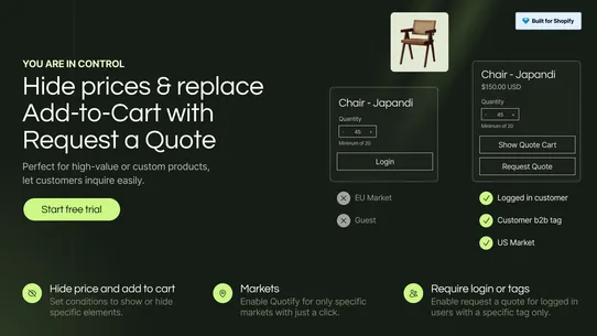 Quotify: Easy quote requests screenshot