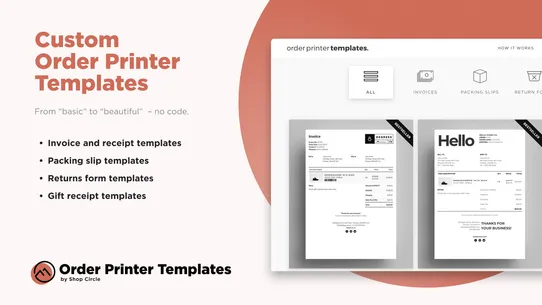 F+2: Order Printer Templates screenshot