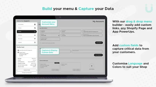 Customer Accounts Hub screenshot