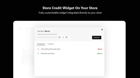 CreditsYard — Store Credit screenshot