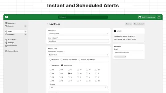 Inventory Planner by Mipler screenshot