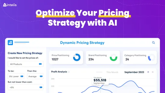 Intelis AI: Dynamic Pricing screenshot