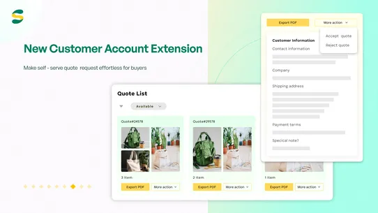 SA Request a Quote, Hide Price screenshot