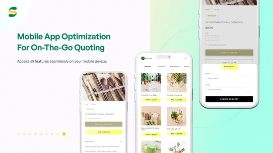 SA Request a Quote, Hide Price screenshot