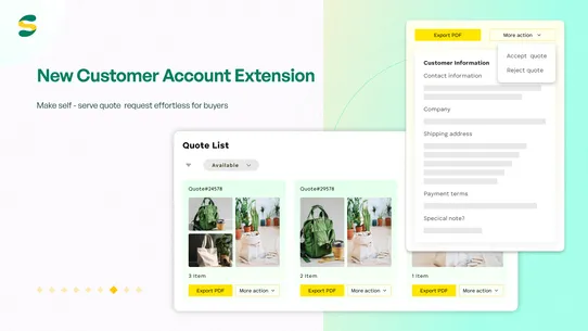 SA Request a Quote, Hide Price screenshot