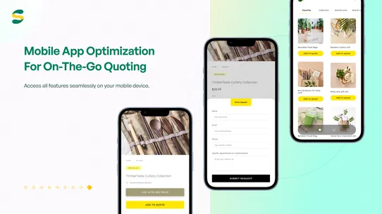 SA Request a Quote, Hide Price screenshot
