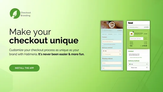 Hatimeria Checkout Branding screenshot