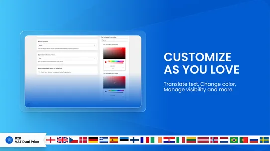 F: B2B Europe Dual EUR Price screenshot