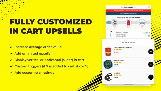 Snapcart‑ Upsell Cart Drawer screenshot