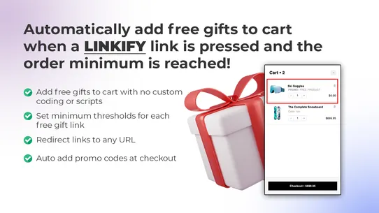 LINKIFY ‑ Free Gift With Link screenshot