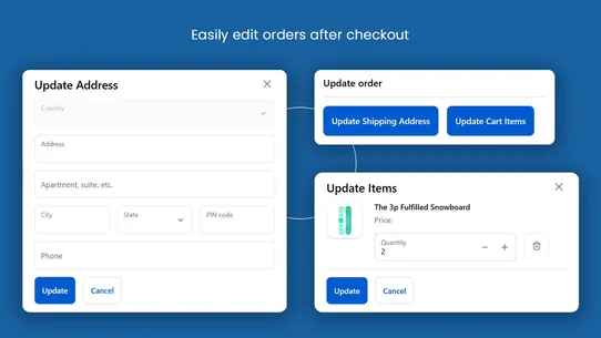 Codify ‑ Order Edit screenshot