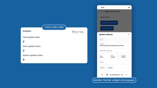 Codify ‑ Order Edit screenshot