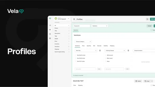 Vela | AI, optimization &amp; more screenshot