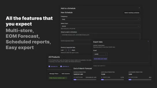 Datma Product Analytics screenshot