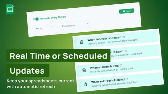 eCommix ‑ Google Sheets Sync screenshot